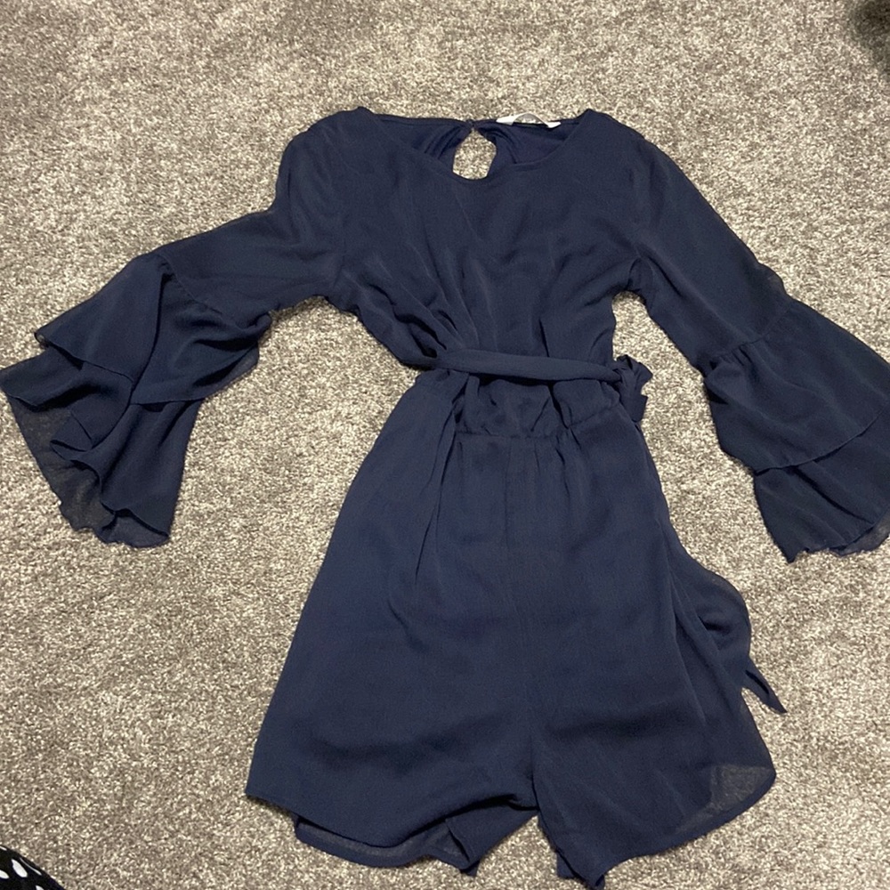H&M Navy Blue Romper Youth